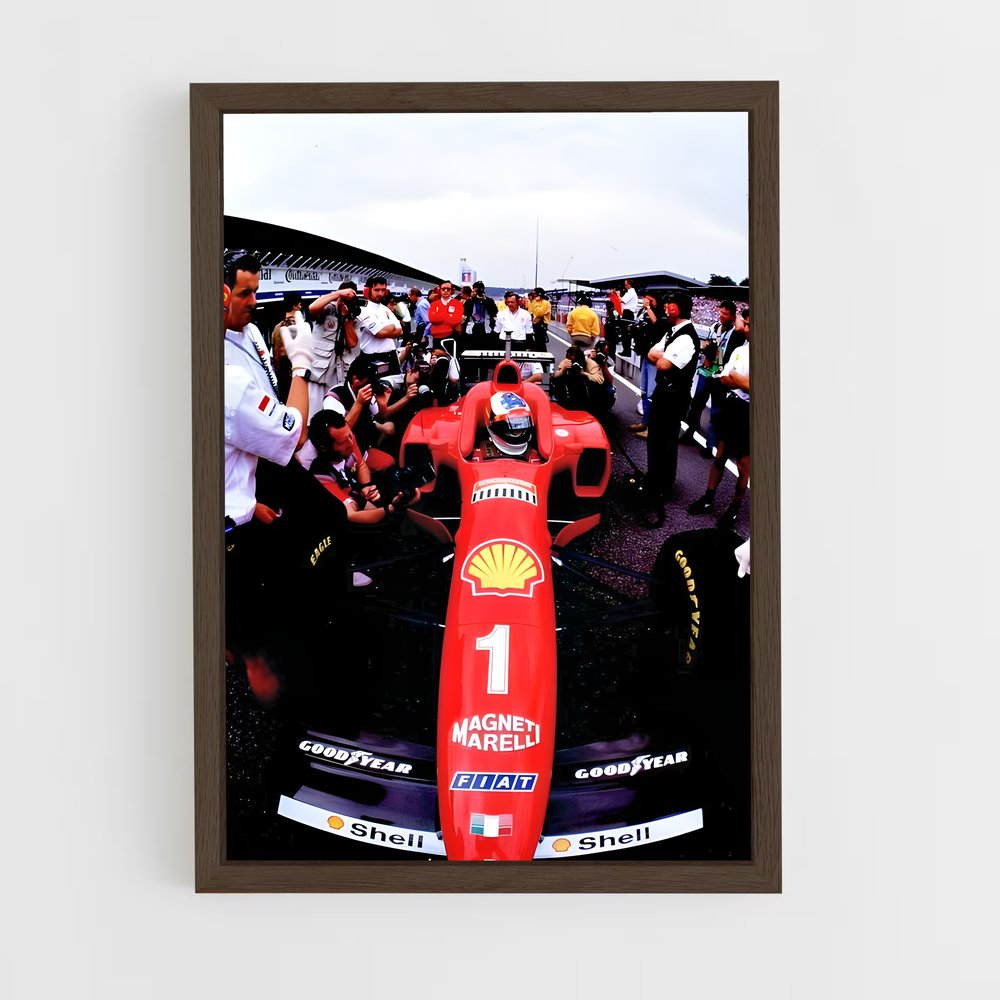Poster L'Atelier Ferrari – affiche Voitures de Formule 1 (vue 5)